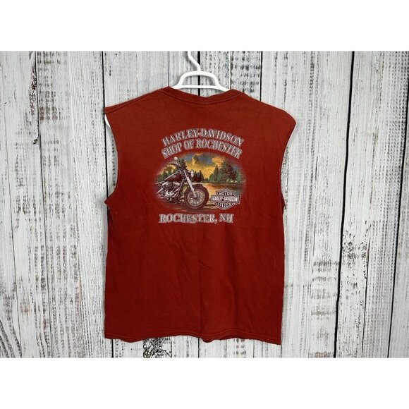 Lot of 8 Harley Davidson Men's Tee T-shirt’s Size L XL Biker Y2K Motorcycle - Picture 11 of 11